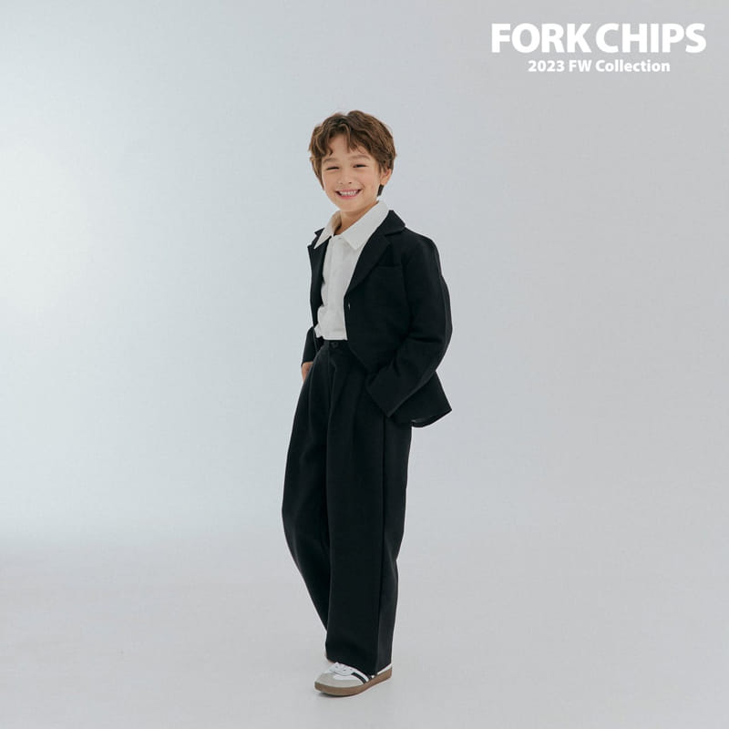 Fork Chips - Korean Children Fashion - #Kfashion4kids - Hound Pants - 11