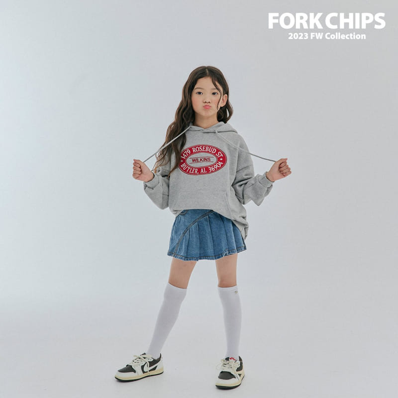 Fork Chips - Korean Children Fashion - #kidzfashiontrend - Welkin Hoody Tee - 4