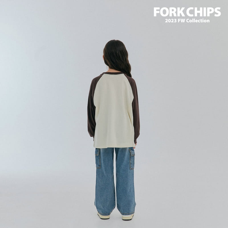 Fork Chips - Korean Children Fashion - #childofig - Heavy Tee - 12