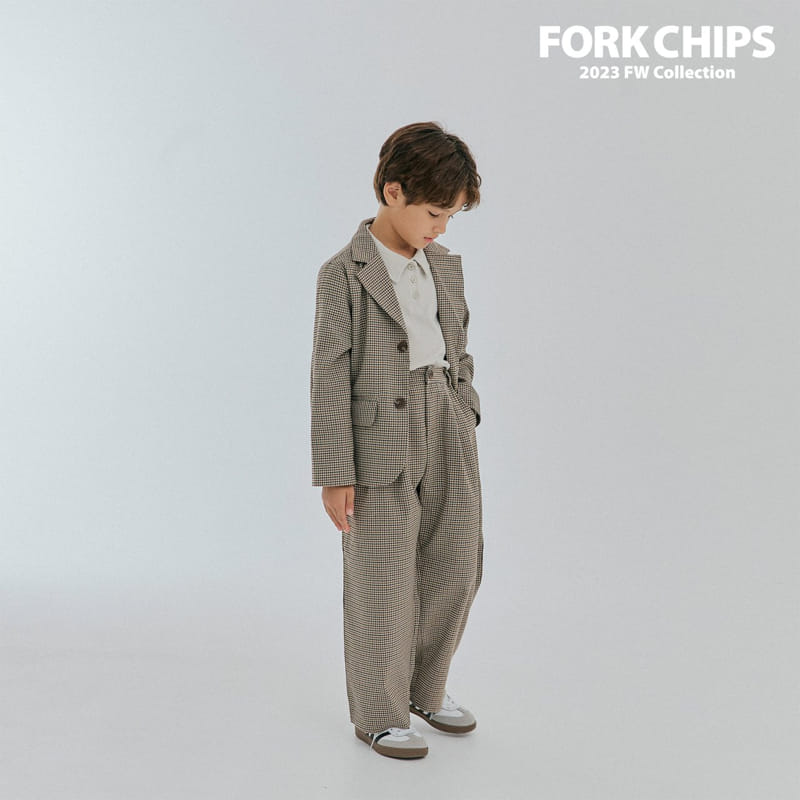 Fork Chips - Korean Children Fashion - #childofig - Hound Pants - 3