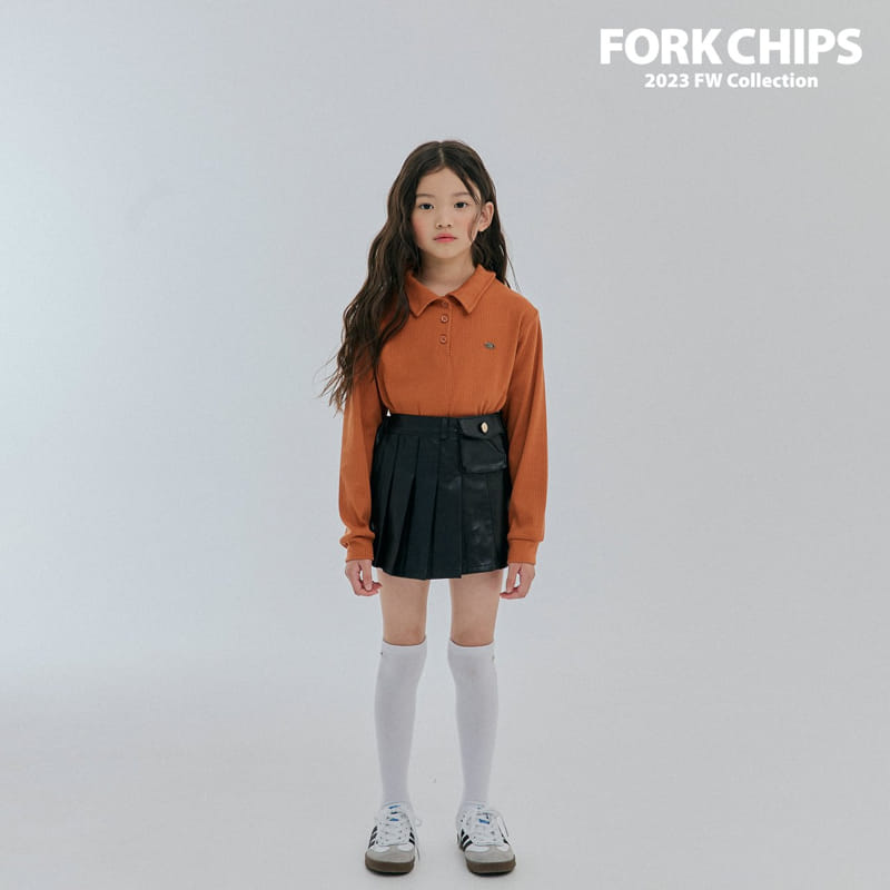 Fork Chips - Korean Children Fashion - #childrensboutique - Bukin Skirt