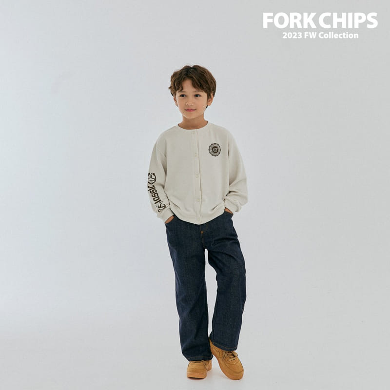 Fork Chips - Korean Children Fashion - #childrensboutique - Cle Cardigan - 8