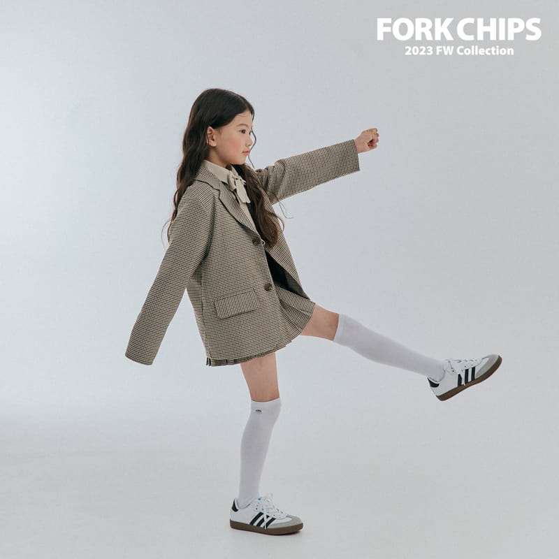 Fork Chips - Korean Children Fashion - #childrensboutique - Hound Jacket - 5