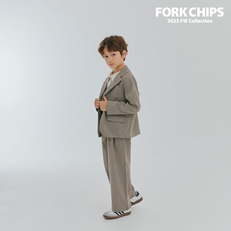 Fork Chips - Korean Children Fashion - #childofig - Hound Pants - 4