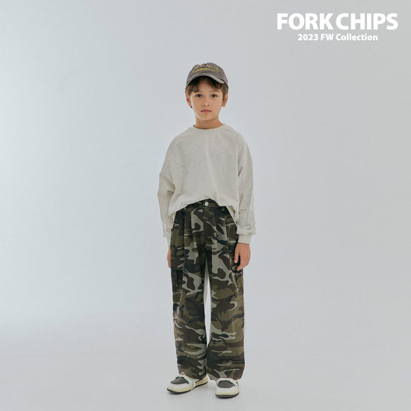 Fork Chips - Korean Children Fashion - #designkidswear - More Tee