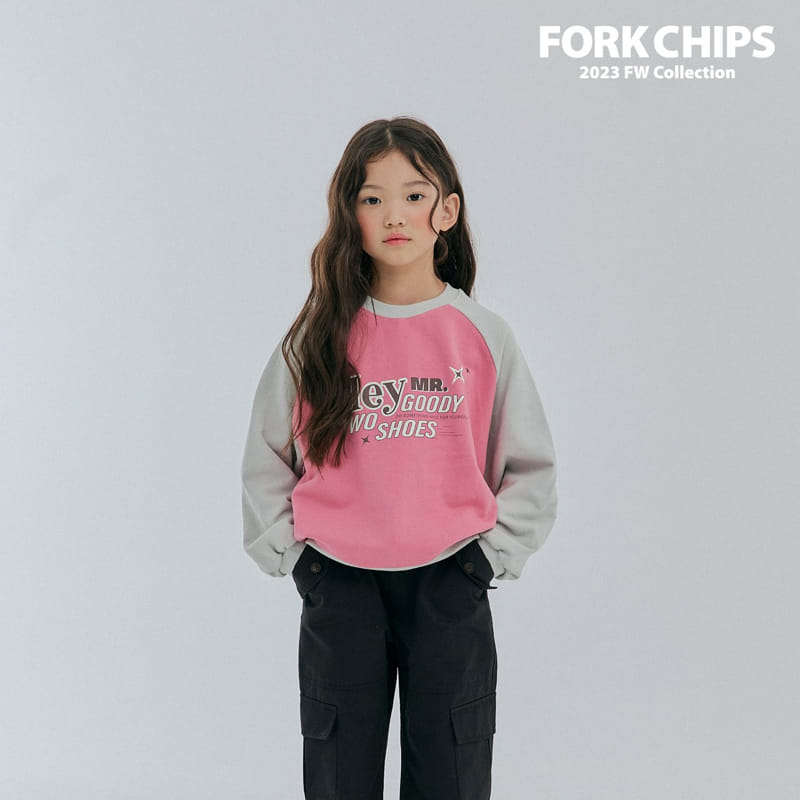 Fork Chips - Korean Children Fashion - #designkidswear - Goodie Raglan Sweatshirt