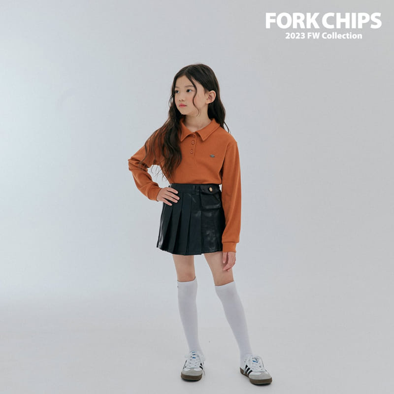 Fork Chips - Korean Children Fashion - #discoveringself - Bukin Skirt - 3