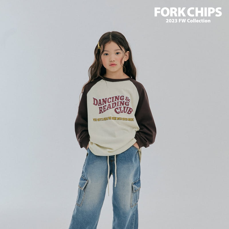 Fork Chips - Korean Children Fashion - #discoveringself - Heavy Tee