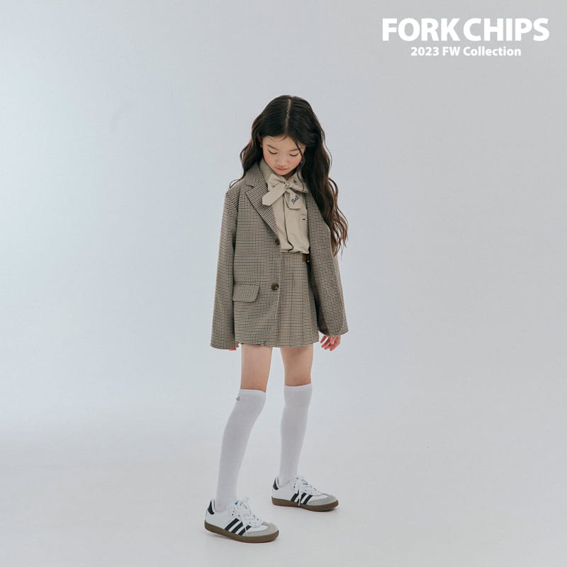 Fork Chips - Korean Children Fashion - #discoveringself - Hound Jacket - 7