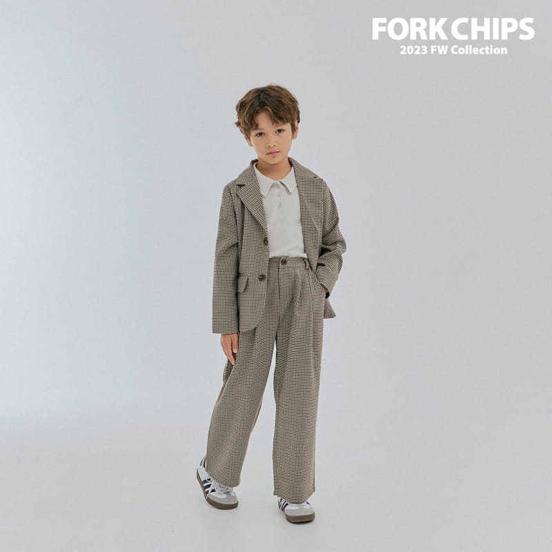 Fork Chips - Korean Children Fashion - #discoveringself - Hound Pants - 6