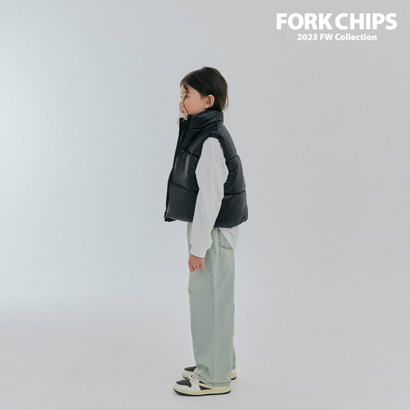 Fork Chips - Korean Children Fashion - #fashionkids - Hei Jeans - 8