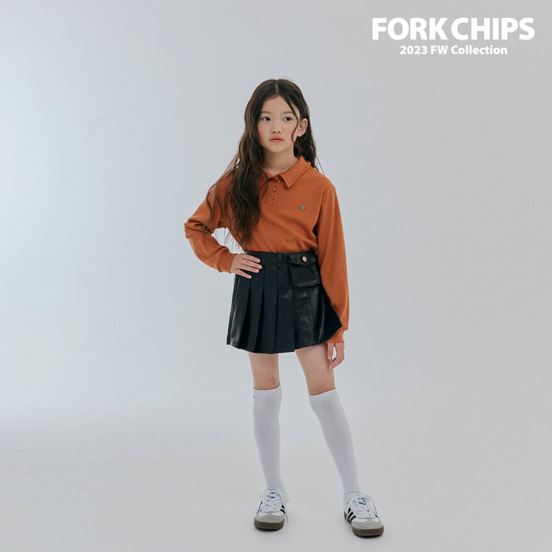 Fork Chips - Korean Children Fashion - #discoveringself - Bukin Skirt - 4