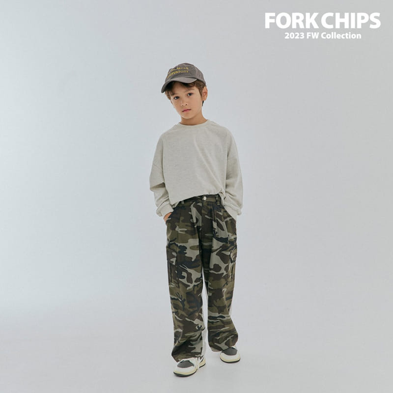 Fork Chips - Korean Children Fashion - #fashionkids - More Tee - 3