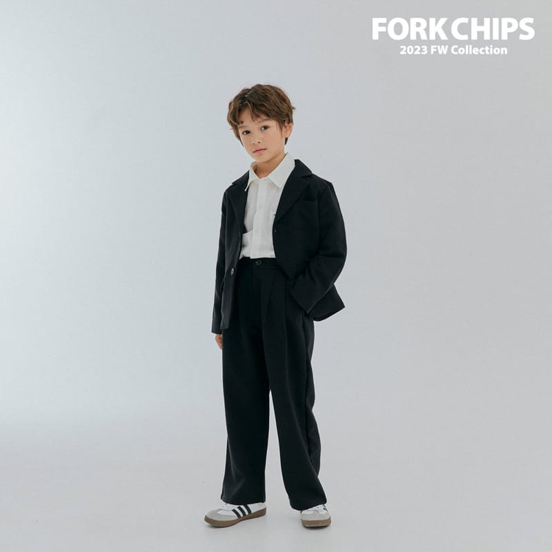 Fork Chips - Korean Children Fashion - #fashionkids - Hound Pants - 7