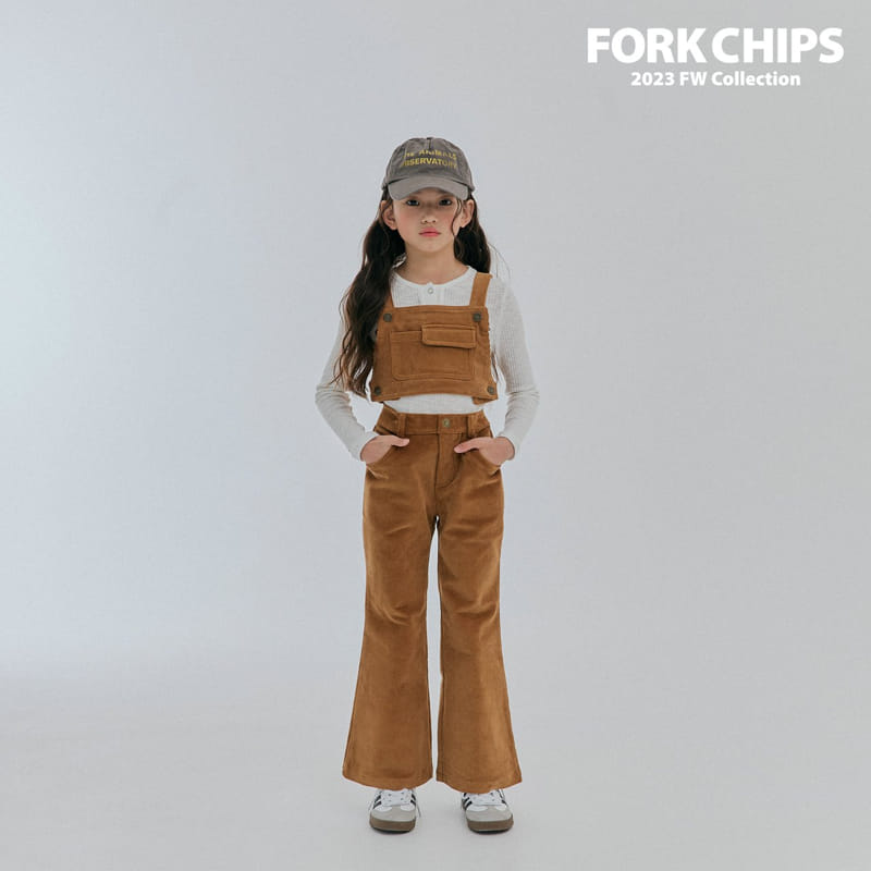 Fork Chips - Korean Children Fashion - #kidsshorts - Cow Bootscut Pants - 2