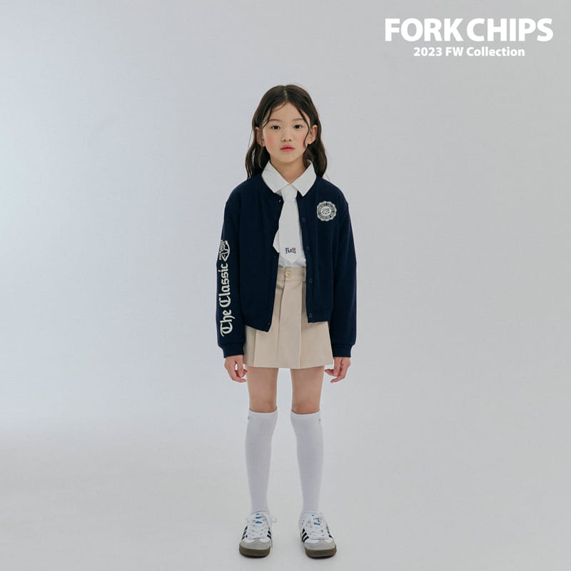 Fork Chips - Korean Children Fashion - #kidsshorts - Amber Wrinkle Skirt - 11