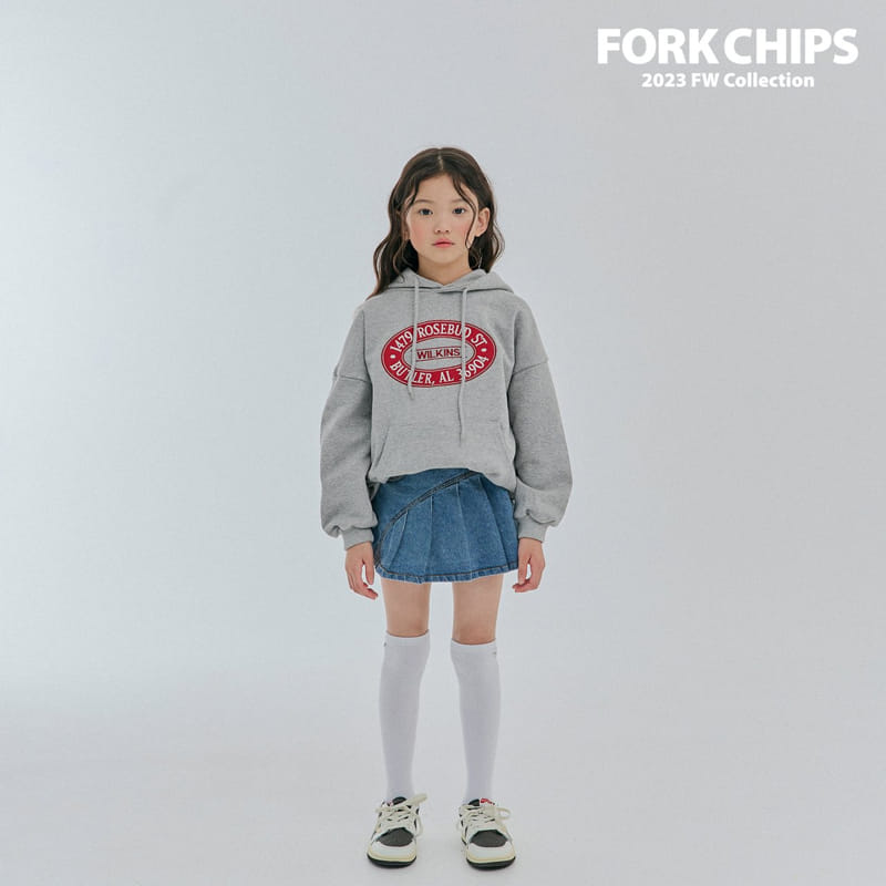 Fork Chips - Korean Children Fashion - #kidsshorts - Welkin Hoody Tee