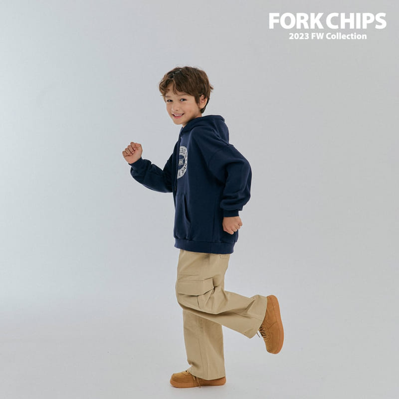 Fork Chips - Korean Children Fashion - #kidsstore - Wire Cargo Pants - 12