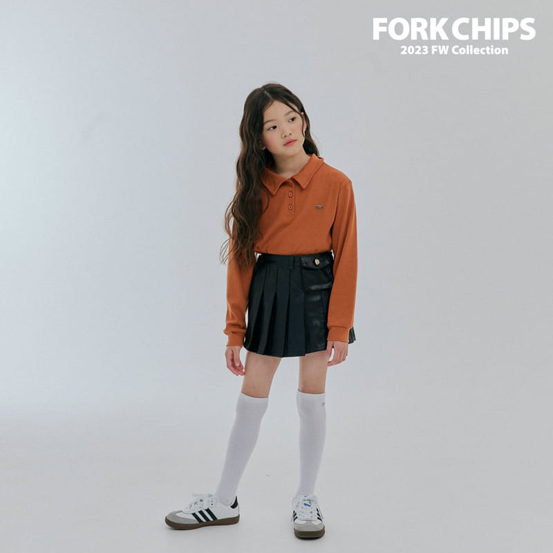 Fork Chips - Korean Children Fashion - #kidsstore - Bukin Skirt - 6