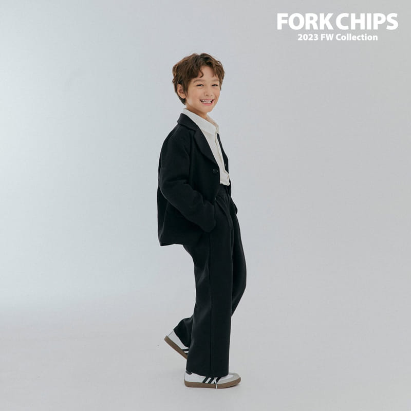 Fork Chips - Korean Children Fashion - #kidsstore - Hound Pants - 9