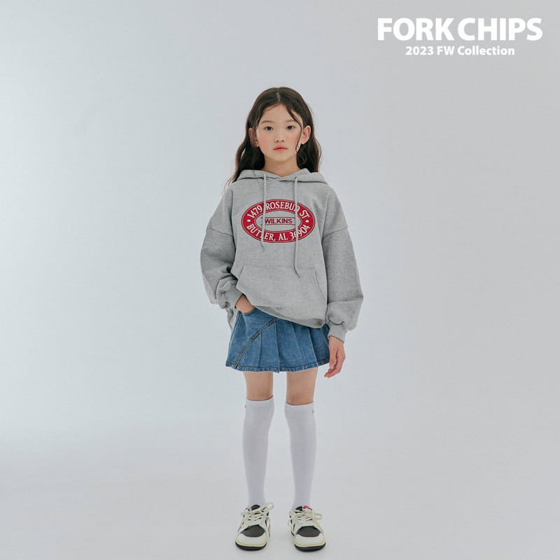 Fork Chips - Korean Children Fashion - #kidsstore - Welkin Hoody Tee - 2