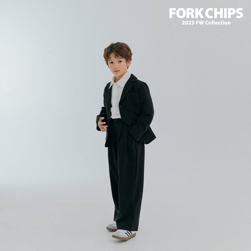 Fork Chips - Korean Children Fashion - #kidzfashiontrend - Hound Pants - 10