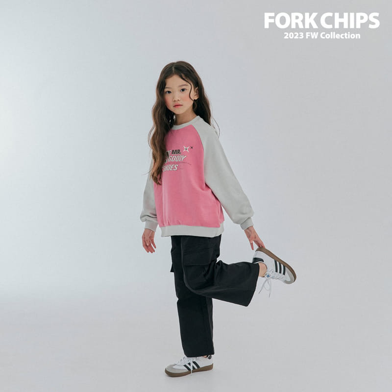 Fork Chips - Korean Children Fashion - #kidzfashiontrend - Goodie Raglan Sweatshirt - 6