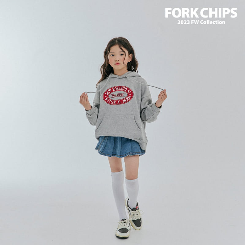 Fork Chips - Korean Children Fashion - #kidzfashiontrend - Welkin Hoody Tee - 3