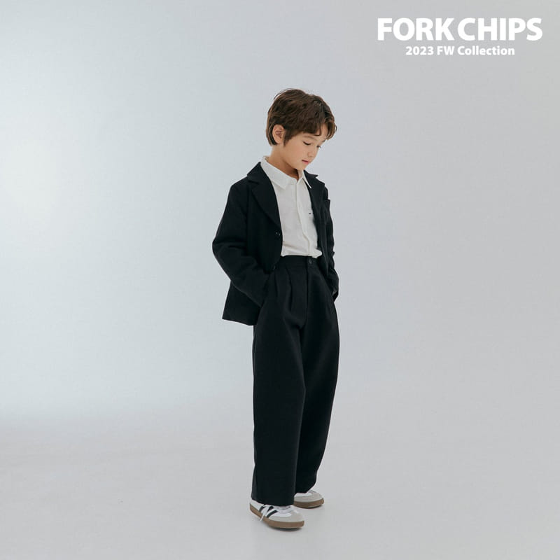 Fork Chips - Korean Children Fashion - #littlefashionista - Hound Pants - 12