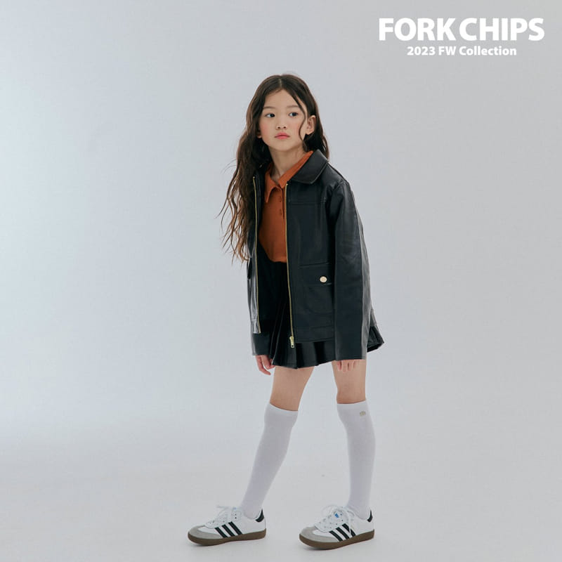 Fork Chips - Korean Children Fashion - #magicofchildhood - Bukin Skirt - 10