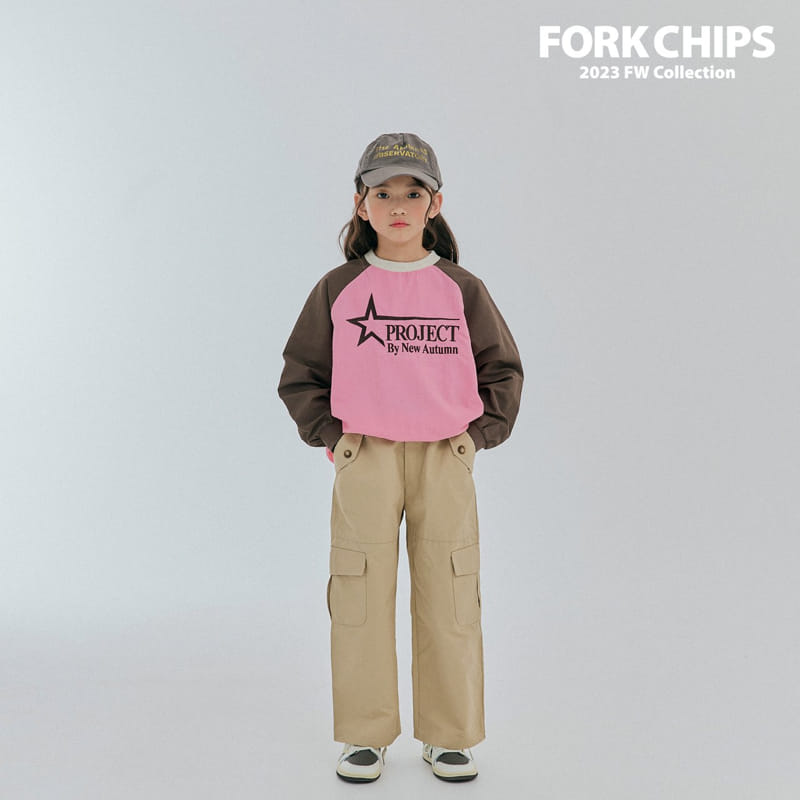 Fork Chips - Korean Children Fashion - #minifashionista - Wire Cargo Pants