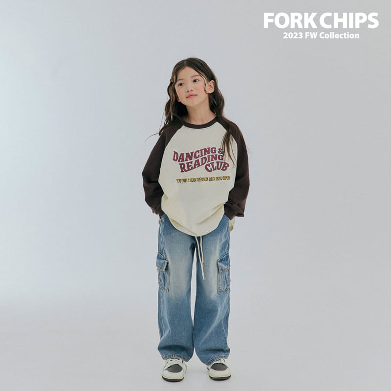 Fork Chips - Korean Children Fashion - #minifashionista - Heavy Tee - 9