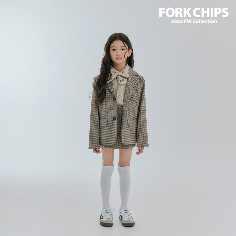 Fork Chips - Korean Children Fashion - #minifashionista - Hound Jacket