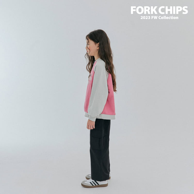 Fork Chips - Korean Children Fashion - #minifashionista - Goodie Raglan Sweatshirt - 10