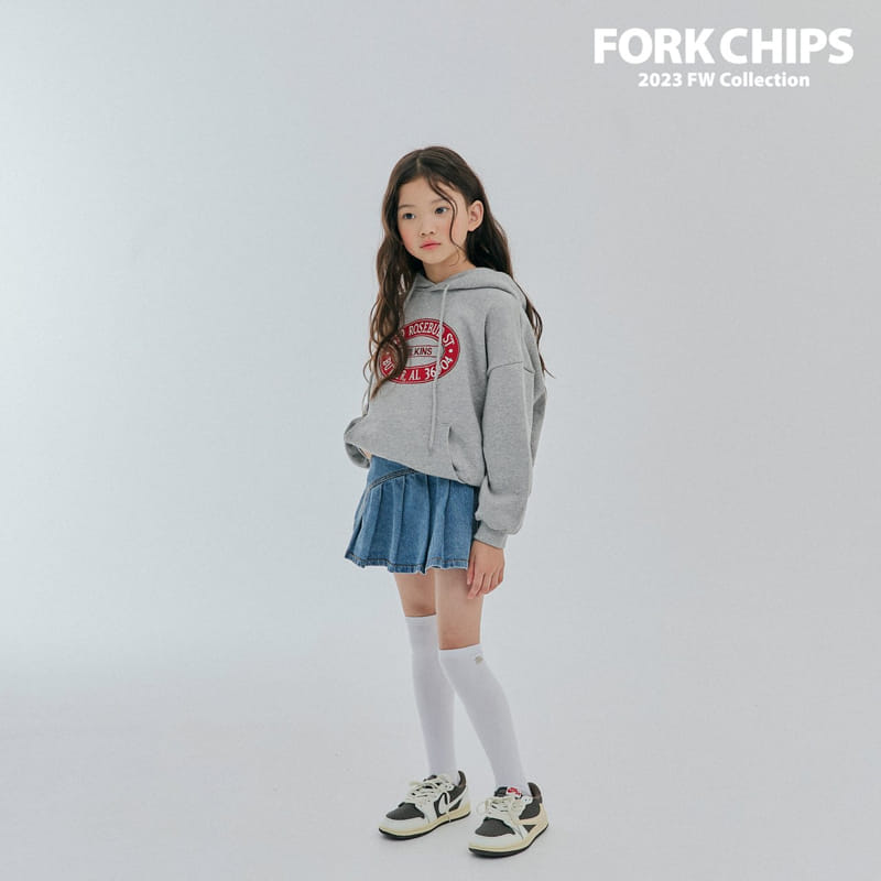 Fork Chips - Korean Children Fashion - #minifashionista - Welkin Hoody Tee - 7