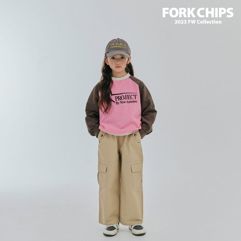 Fork Chips - Korean Children Fashion - #prettylittlegirls - Wire Cargo Pants - 2