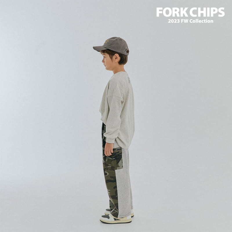 Fork Chips - Korean Children Fashion - #prettylittlegirls - More Tee - 11