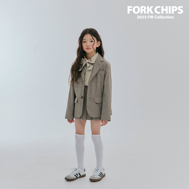 Fork Chips - Korean Children Fashion - #prettylittlegirls - Hound Jacket - 2