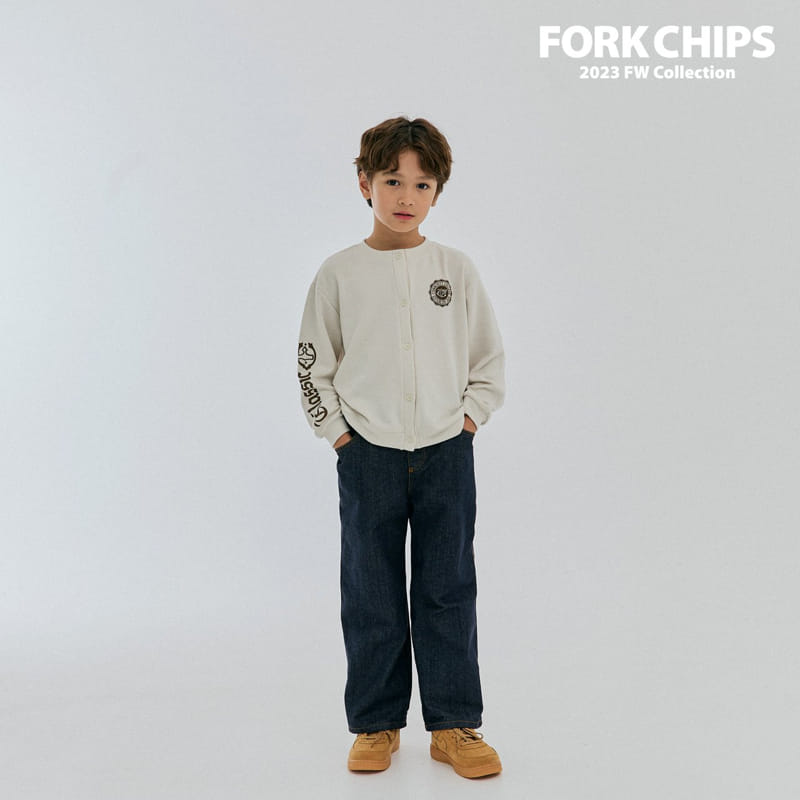 Fork Chips - Korean Children Fashion - #stylishchildhood - Solid Jeans