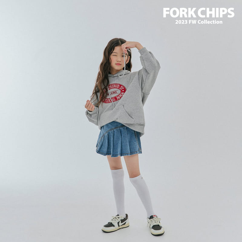 Fork Chips - Korean Children Fashion - #todddlerfashion - Welkin Hoody Tee - 9