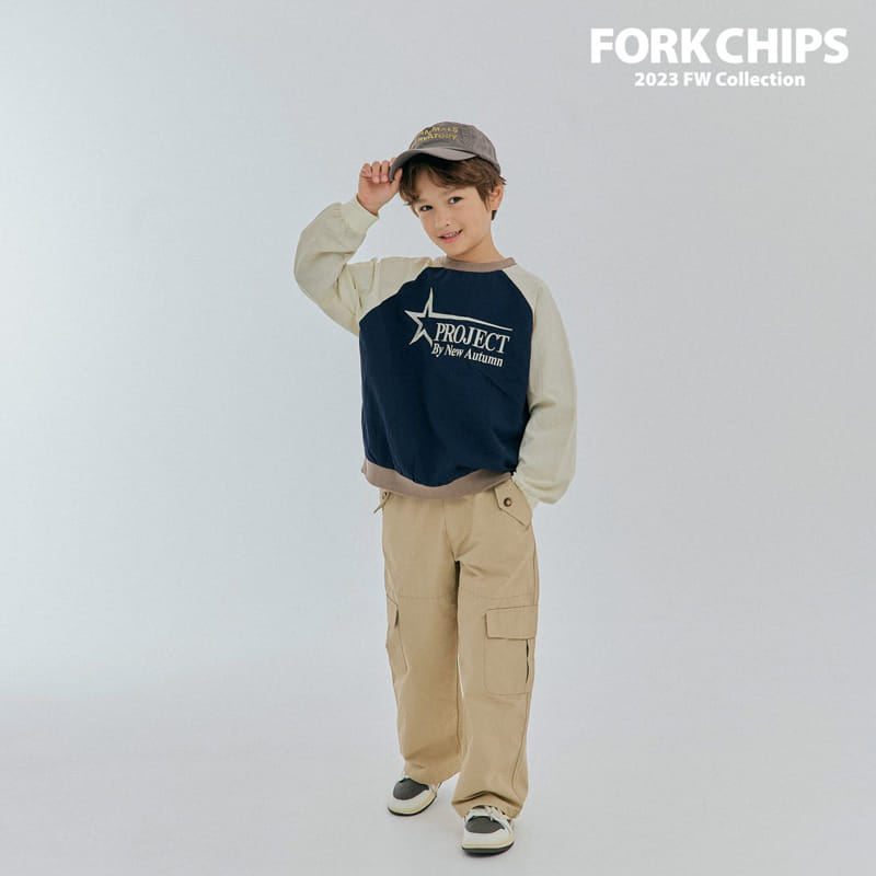 Fork Chips - Korean Children Fashion - #toddlerclothing - Star Anorak Sweatshirt - 12