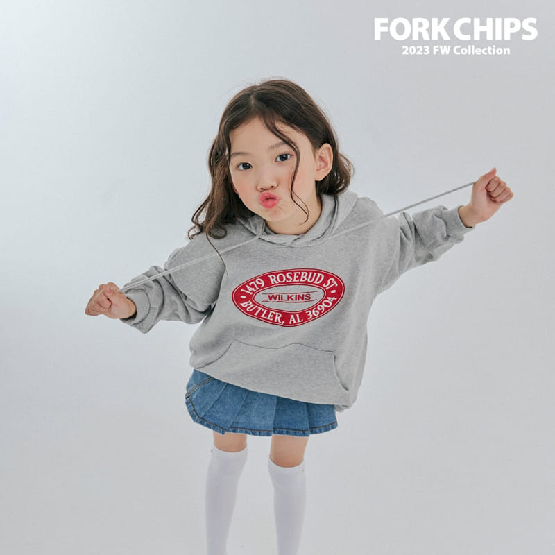 Fork Chips - Korean Children Fashion - #toddlerclothing - Welkin Hoody Tee - 10