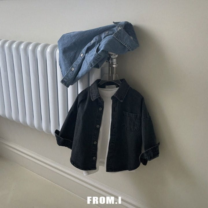 From I - Korean Children Fashion - #Kfashion4kids - Denim Shirt - 7