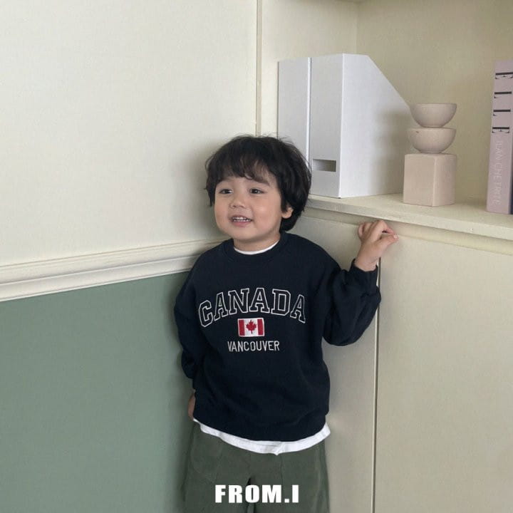 From I - Korean Children Fashion - #childofig - Canada Sweatshirt - 12