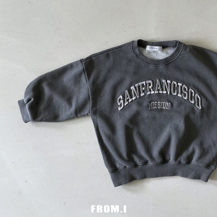 From I - Korean Children Fashion - #childofig - Sanfransisco Embrodiery Sweatshirt - 5