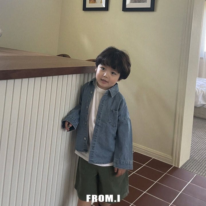 From I - Korean Children Fashion - #childofig - Denim Shirt - 12