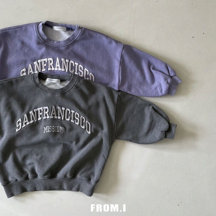 From I - Korean Children Fashion - #designkidswear - Sanfransisco Embrodiery Sweatshirt - 7