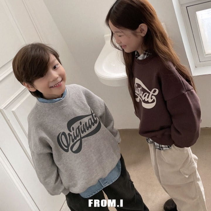 From I - Korean Children Fashion - #discoveringself - Original Sweatshirt - 12