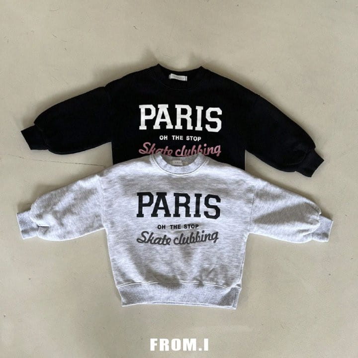 From I - Korean Children Fashion - #discoveringself - Paris Sweatshirt