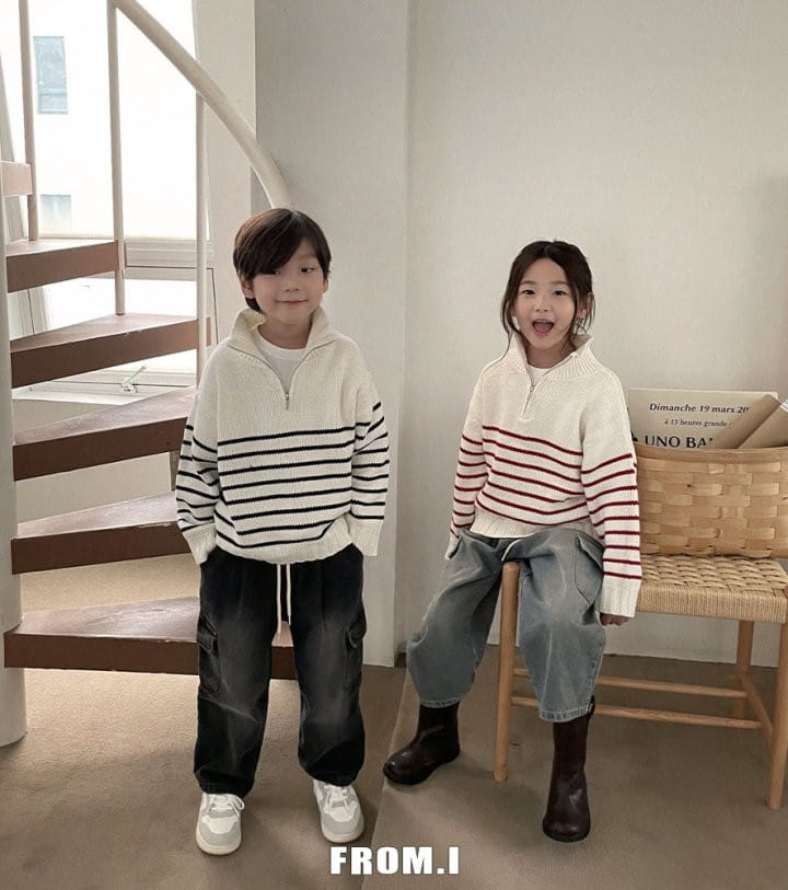 From I - Korean Children Fashion - #fashionkids - Denim Cargo Pants - 12